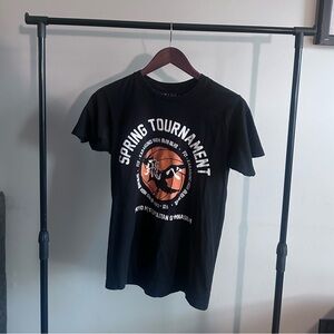 Haikyu Black Short Sleeve Tee Size Small Anime Short Sleeve T-Shirt